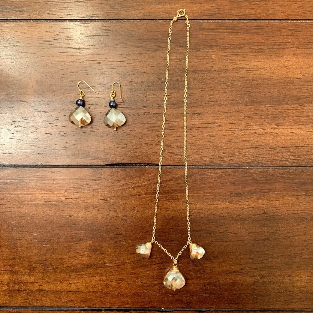 Earring and Necklace Set
